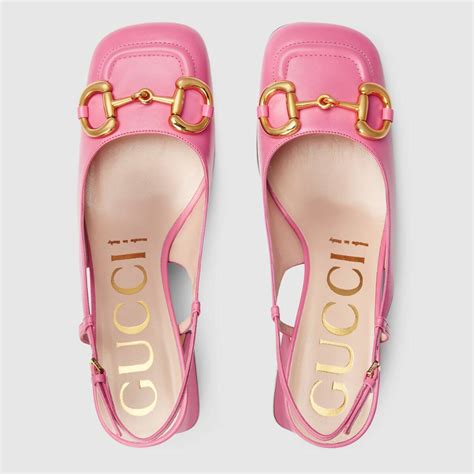 gucci pink shoe|gucci pink shoes heels.